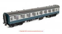 7P-001-602UD Dapol BR Mk1 SO Second Open Coach un-numbered in BR Blue and Grey livery with window beading
